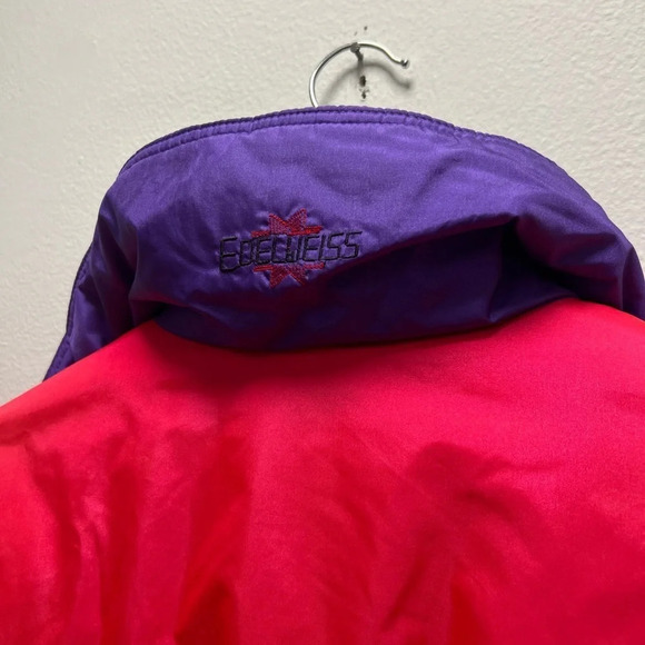 Vintage Edelweiss Skiwear Women's Puffer Ski Snow Jacket - Picture 9 of 9